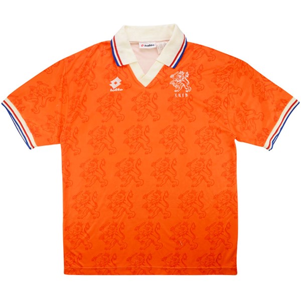 Camiseta Países Bajos Primera equipo Retro 1995 Naranja